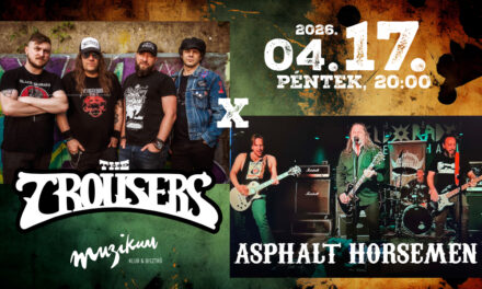 Pénteken Budapesten muzsikál a The Trousers és az Asphalt Horsemen