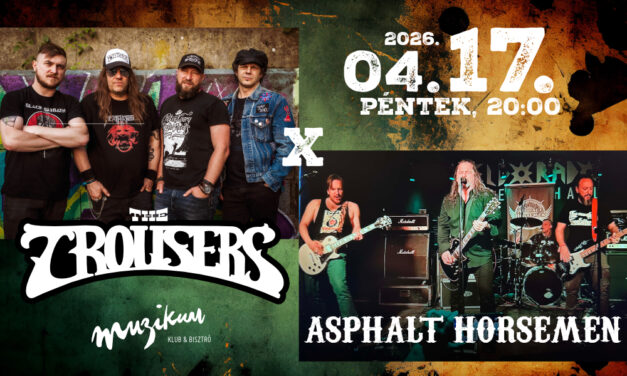Pénteken Budapesten muzsikál a The Trousers és az Asphalt Horsemen