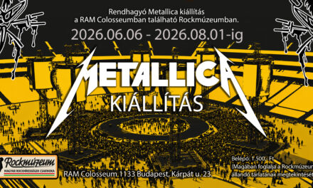 Metallica kiállítás – RAM Colosseum