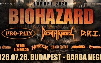 D.R.I. is a Biohazard előtt lép föl a Barba Negrában