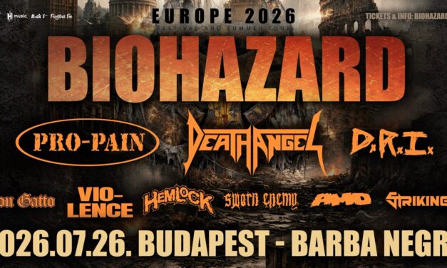 D.R.I. is a Biohazard előtt lép föl a Barba Negrában