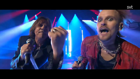 Europe & Erik Grönwall „Highway Star” – På Spåret, SVT – September 25, 2026