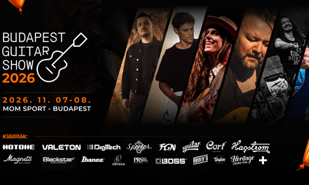 Budapest Guitar Show 2026 – körvonalazódik Magyarország új gitáros találkozóhelye