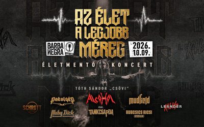 AZ ÉLET A LEGJOBB MÉREG – ÉLETMENTŐ KONCERT