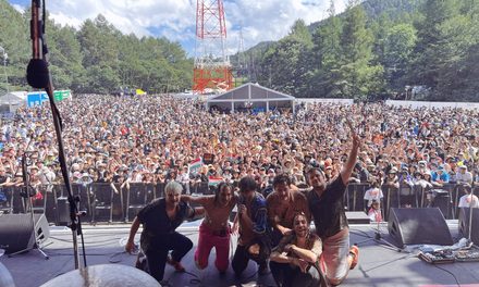 A Bohemian Betyars első magyar zenekarként lépett fel a Fuji Rock fesztiválon