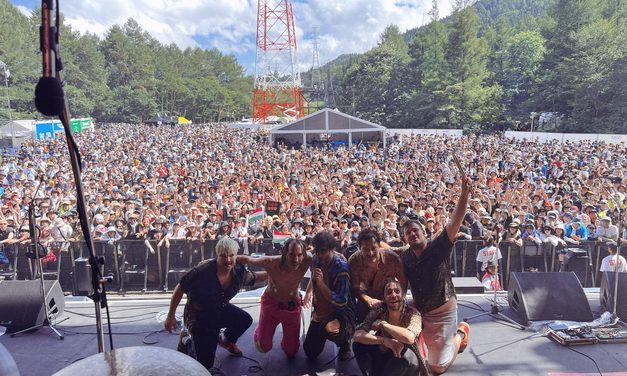 A Bohemian Betyars első magyar zenekarként lépett fel a Fuji Rock fesztiválon