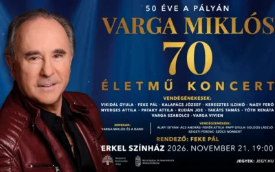 Varga Miklós 70 / 50 éve a pályán – Életmű koncert