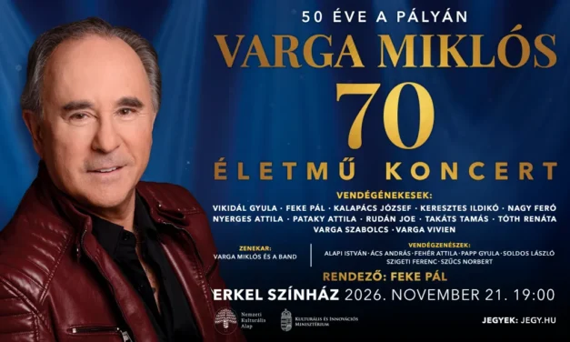 Varga Miklós 70 / 50 éve a pályán – Életmű koncert 